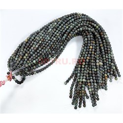 Туркенит 6 мм натуральный минерал нитка 60-65 бусин - фото 224290