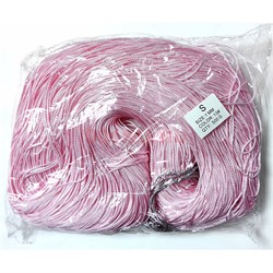 Нитка 1 мм из греческого шелка 400-500 м цвет розовый 500 гр (Color 13#) - фото 224294