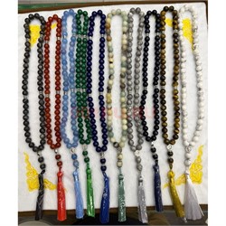 Четки 50 бусин 10 мм из натуральных камней в ассортименте - фото 224363