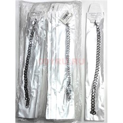 Браслет мужской 22 см (BR-575) металлический 8 мм ширина 12 шт/упаковка - фото 224382