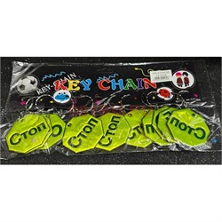 Брелок светоотражающий (KY-B130) знак Стоп 120 шт/блок - фото 224393