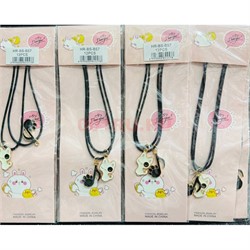 Подвески парные (BS-B57) Котик и Лапка 12 пар/упаковка - фото 224486