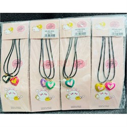 Подвески парные (BS-B55) Два Сердца 12 пар/упаковка - фото 224488