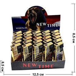 Зажигалка газовая «змеиная кожа A-8» турбированная 25 шт/упаковка - фото 224552