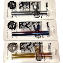 Трубка курительная D&K «kit pipe» стеклянная - фото 224560