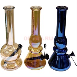 Бонг стеклянный D&K хамелеон 20 см высота - фото 224643