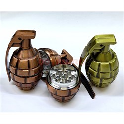 Гриндер металлический «граната 2 цвета» - фото 224647