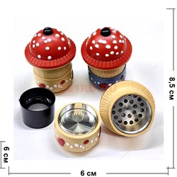 Гриндер Грибок 8,5 см высота - фото 224652