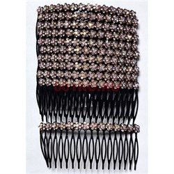 Гребешок для волос (MP-3207) металлический 12 шт/упаковка - фото 224773