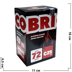 Уголь для кальяна Cocobrico 72 шт 25 мм Big кокосовый 1 кг Кокобрико - фото 224778