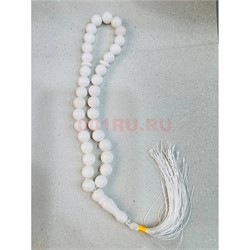 Четки под белый агат 10 мм 10 шт/связка - фото 224793