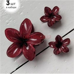 Набор крабов Цветок 2 размера 3 шт 12 наборов/упаковка - фото 224839