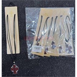 Подвеска на шею (B-92) с крестом 12 шт/упаковка - фото 224890