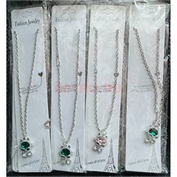 Подвеска металлическая (BS-B159) кошка цветная 12 шт/упаковка - фото 224983