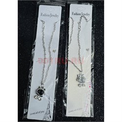 Подвеска металлическая (BS-B159) кошка 2 цвета 12 шт/упаковка - фото 224986