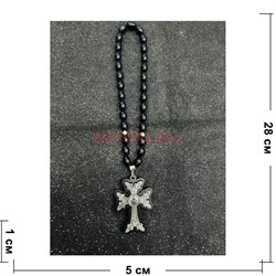 Подвеска (четки) православная Крест 12 шт/упаковка (B-88) - фото 225078