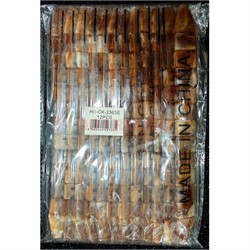 Четки перекидные из пластмассы (CH-2363E) цвет медовый темный 12 шт/упаковка - фото 225079