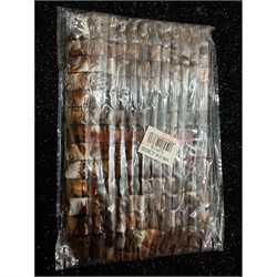 Четки перекидные из пластмассы (CH-2363D) цвет кофейный 12 шт/упаковка - фото 225081