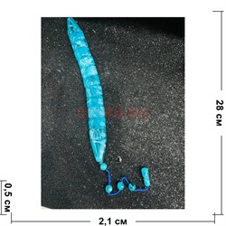 Четки перекидные (CH-2364) с прожилками под аквамарин 12 шт/упаковка - фото 225092