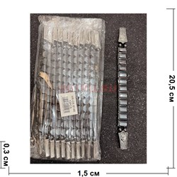 Четки перекидные из гематита 12 шт/упаковка (CK-B146) - фото 225108