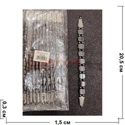Четки перекидные из гематита 12 шт/упаковка (CK-B147) - фото 225110