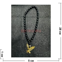 Подвеска (четки) Орел цвет бронза 12 шт/упаковка (B-94) - фото 225141