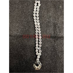 Подвеска (четки) Паук белые бусины 12 шт/упаковка (B-112) - фото 225180