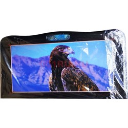 Нарды деревянные с ручкой 40 см рисунки в ассортименте - фото 225284