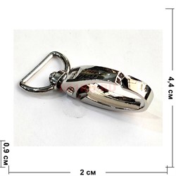 Карабин металлический 44 мм 100 шт/упаковка - фото 225308