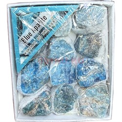 Голубой апатит друза минерала цена за упаковку - фото 225321