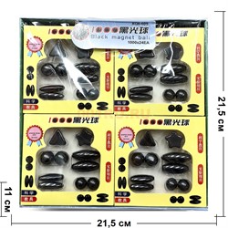Набор магнитов разной формы 10 шт 24 уп/блок - фото 225334