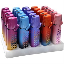 Зажигалка газовая HTM-169 турбо «боковая» 25 шт/упаковка - фото 225342