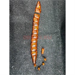 Четки перекидные (CH-2364) цвет коричневый янтарь 12 шт/упаковка - фото 225376