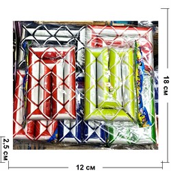 Змейка круглая цветная 12 шт/упаковка - фото 225433