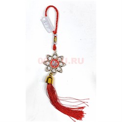 Подвеска мусульманская (G-31) с красными нитками 12 шт/упаковка - фото 225487
