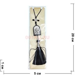 Подвеска в машину Богоматерь (B-129A) с деревянной иконкой 12 шт/упаковка - фото 225530