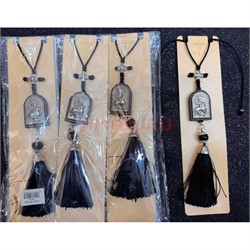 Подвеска в машину (B-129D) с деревянной иконкой 12 шт/упаковка - фото 225536