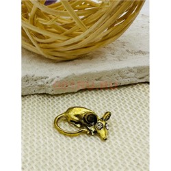 Мышка кошельковая Глаза бриллианты талисман - фото 225666