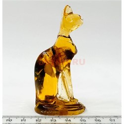 Кошка из янтаря 11 см - фото 225680
