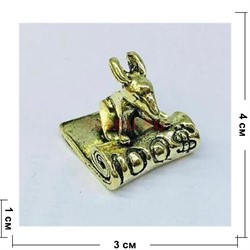 Амулет оберег Мышка 100 долларов денежный кошельковый - фото 225781