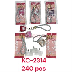 Брелок Сумочки (KC-2314) с браслетом 12 шт/упаковка - фото 225829