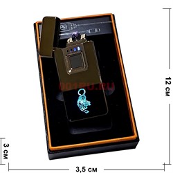 Зажигалка USB электроимпульсная двойной разряд с картинками - фото 225840