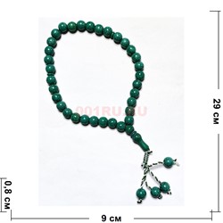 Четки под малахит (CK-B167) зеленые 12 шт/упаковка - фото 225849