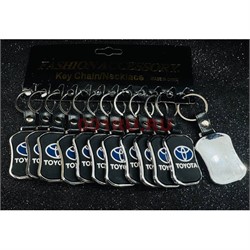 Брелок Toyota (KY-939) односторонний 12 шт/упаковка - фото 225894