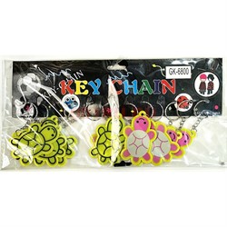 Брелок светоотражающий (GK-6800) черепаха 120 шт/блок - фото 225972