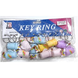 Брелок резиновый (IG-245) «напиток» 12 шт/упаковка - фото 226030