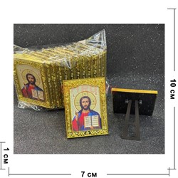 Икона на подставке (KN-G727) размер 10x7 см 12 шт/упаковка (вариант 2) - фото 226065