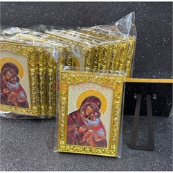 Икона на подставке (KN-G727) размер 10x7 см 12 шт/упаковка (вариант 3) - фото 226066