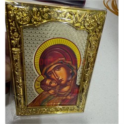 Икона на подставке (KN-G727) размер 10x7 см 12 шт/упаковка (вариант 6) - фото 226072