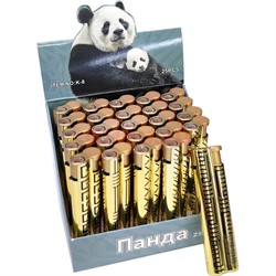 Зажигалка турбированная (K-8) цвет золото 25 шт/упаковка - фото 226110